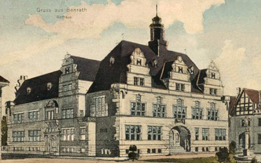 Benrath Rathaus um 1910